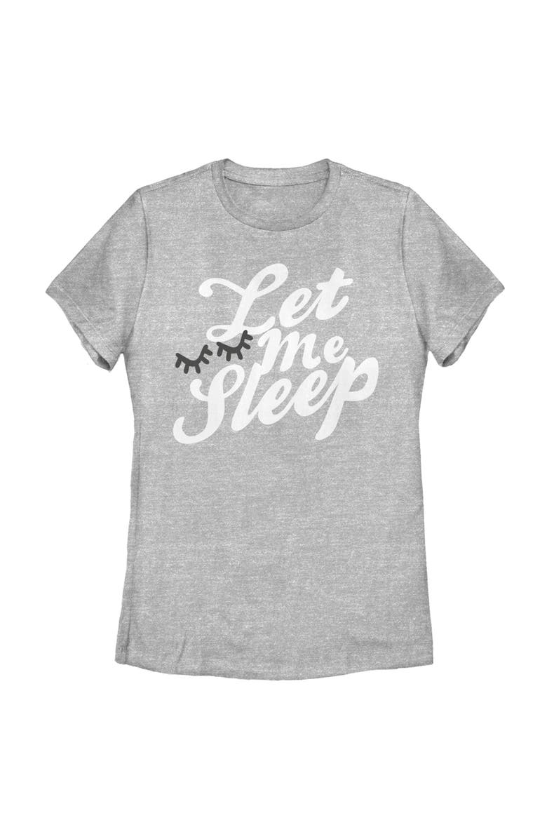Lost Gods Women's Lost Gods Let Me Sleep  Graphic T-Shirt, Main, color, Athletic Heather