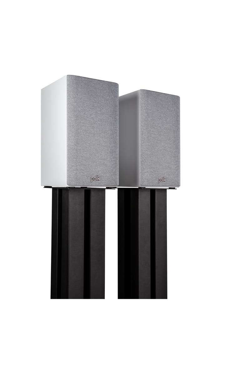 Polk Audio Reserve R100 Compact Bookshelf Speaker - Pair, Alternate, color, White