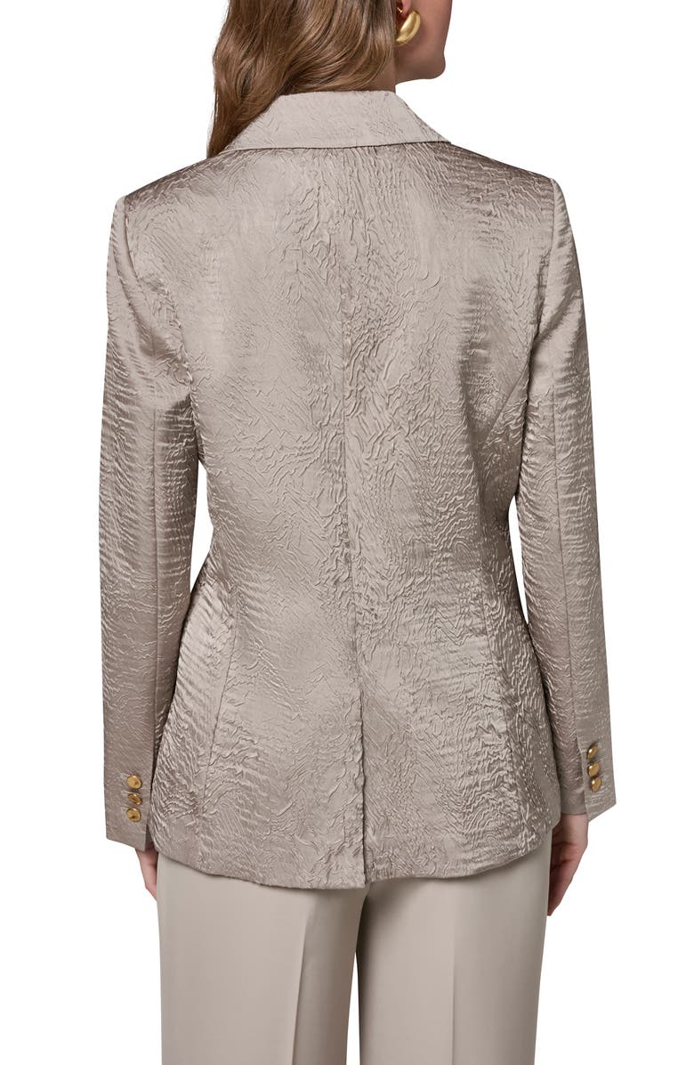 Donna Karan New York Texture One-Button Blazer, Alternate, color, Turin