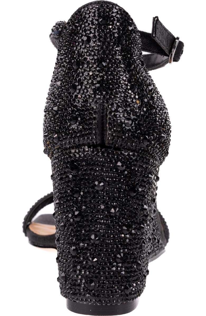 LADY COUTURE Kloe Crystal Embellished Wedge Sandal, Alternate, color,