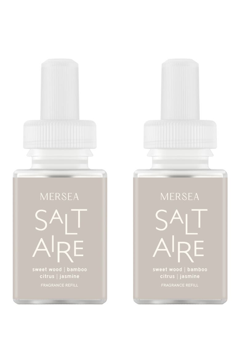 x MERSEA 2-Pack Diffuser Fragrance Refills, Main, color, SALTAIRE