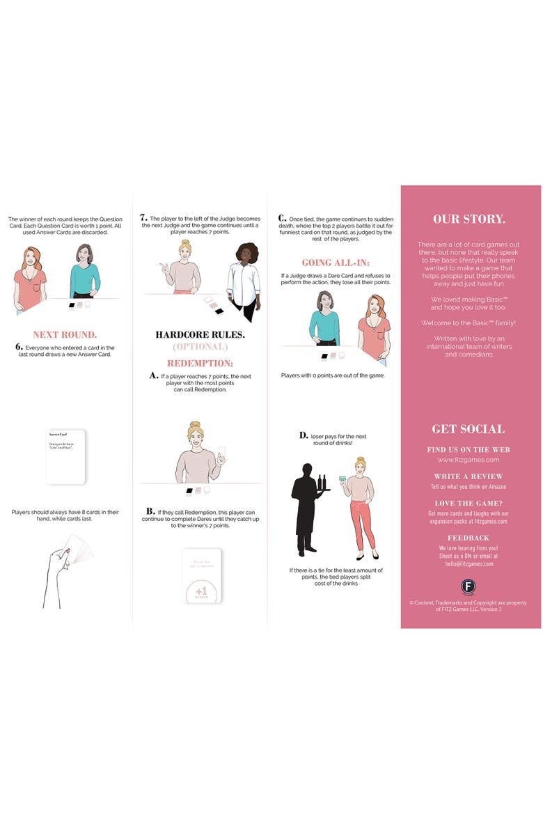 Basic AF Base Pack For Card Game, Alternate, color, Multicolored