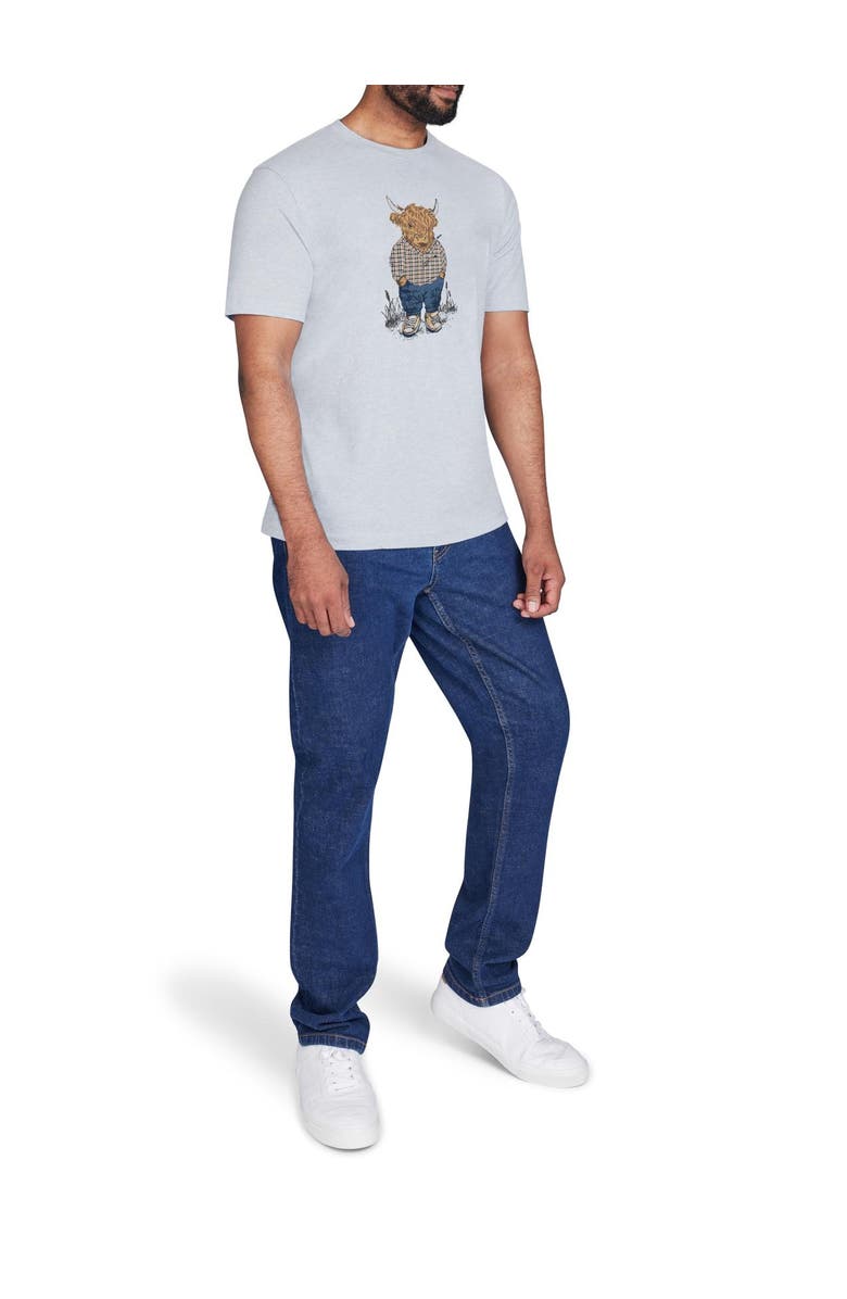 Raging Bull YFC Bully Boy Farmer T-Shirt, Alternate, color, Grey Marl