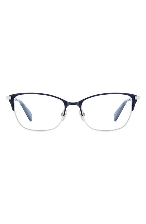 lidia 54mm rectangular reading glasses