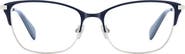 Kate Spade New York lidia 54mm rectangular reading glasses
