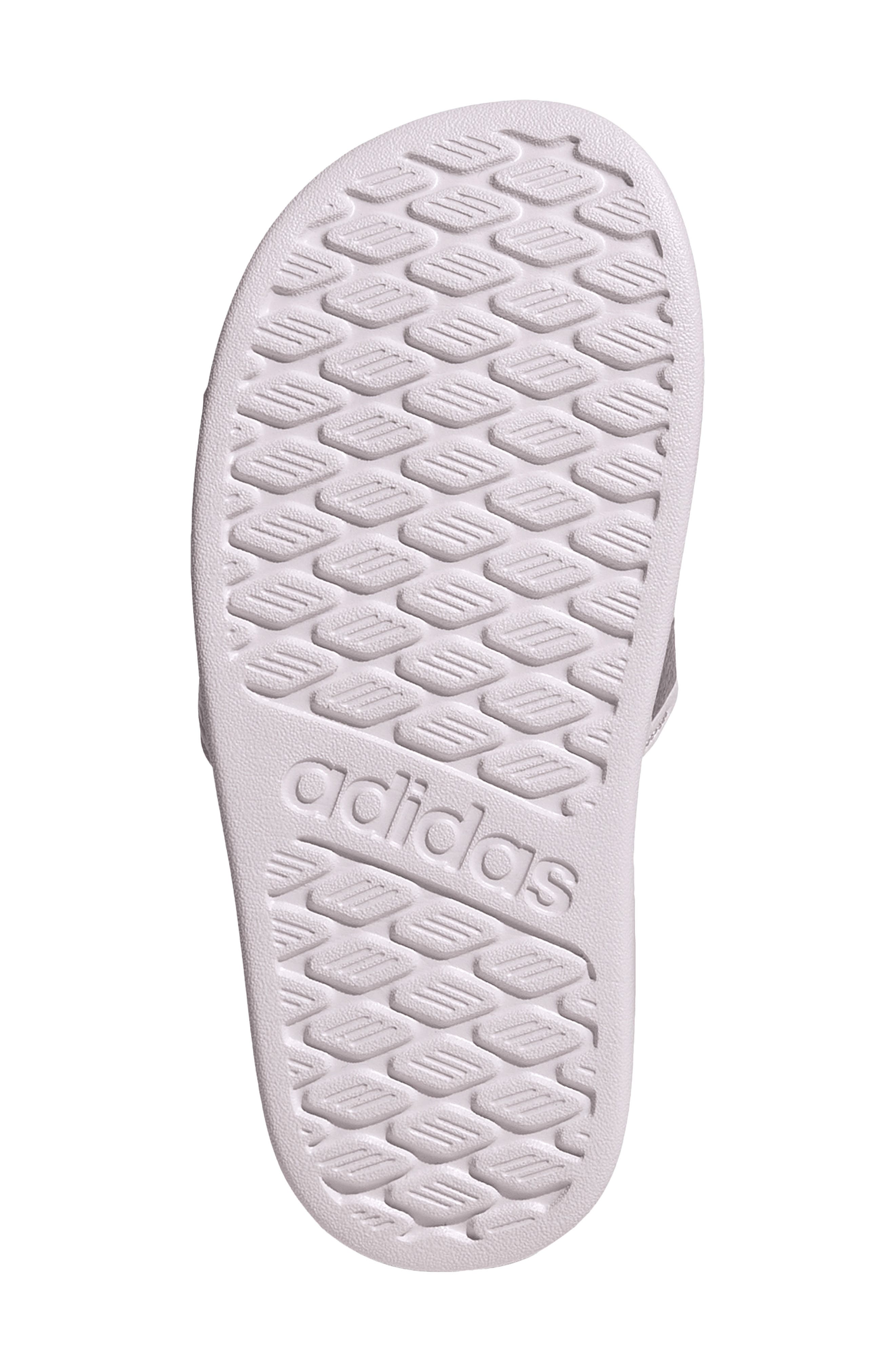 adidas Kids' Adilette Comfort 2.0 Sport Slide, Alternate, color, Almost Pink/Silver Metallic/Almost Pink