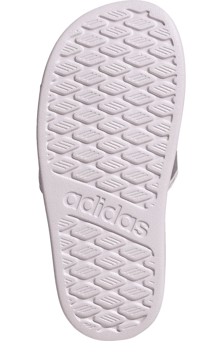 adidas Kids' Adilette Comfort 2.0 Sport Slide, Alternate, color, Almost Pink/Silver Metallic/Almost Pink