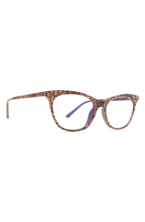 Jade 51mm Blue Light Blocking Cat Eye Glasses