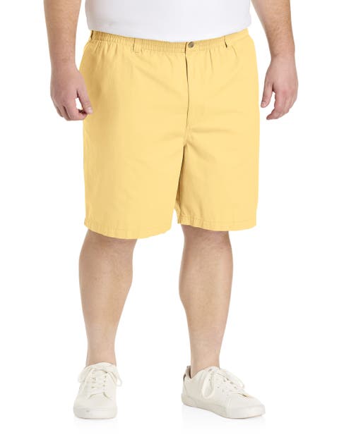 Big & Tall Elastic-Waist Shorts