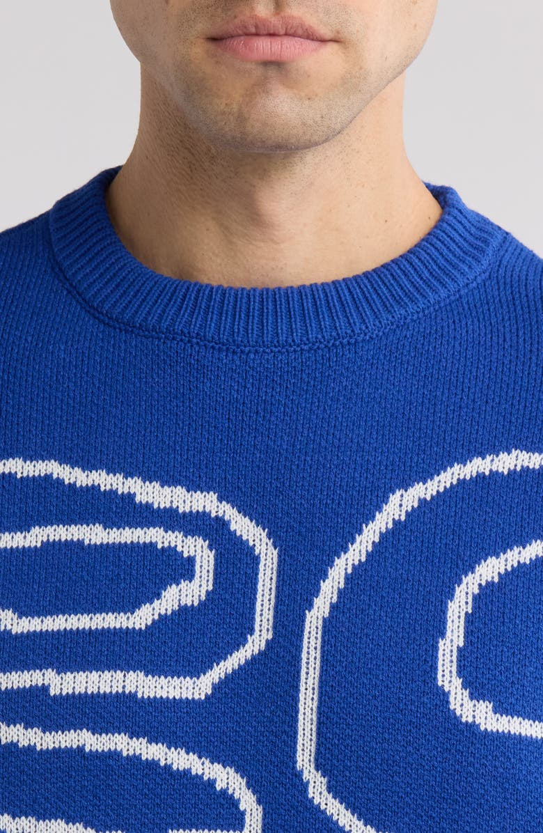 RC Outdoor Supply Jacquard Logo Graphic Sweater, Alternate, color,