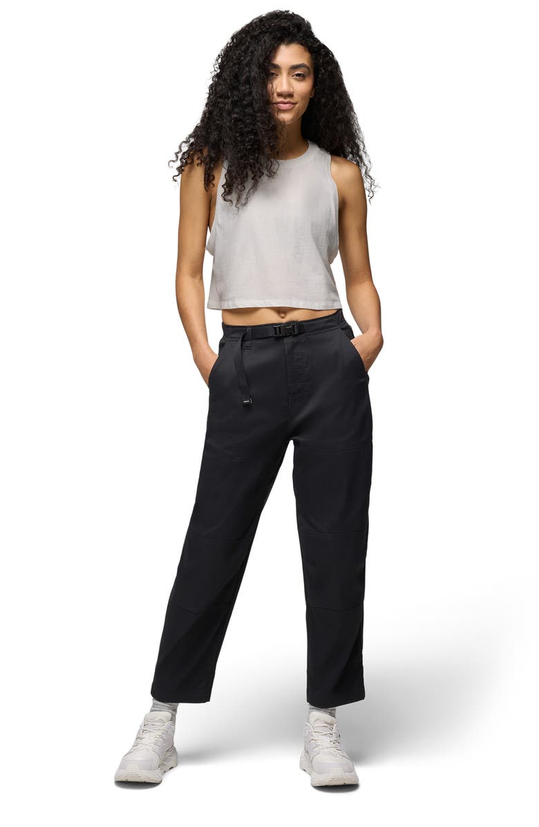 prAna Stretch Zion<sup>™</sup> Cinch Closure Pants, Alternate, color, Black