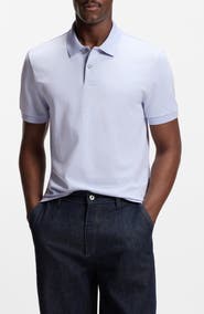 BOSS Parlay Cotton Piqué Polo