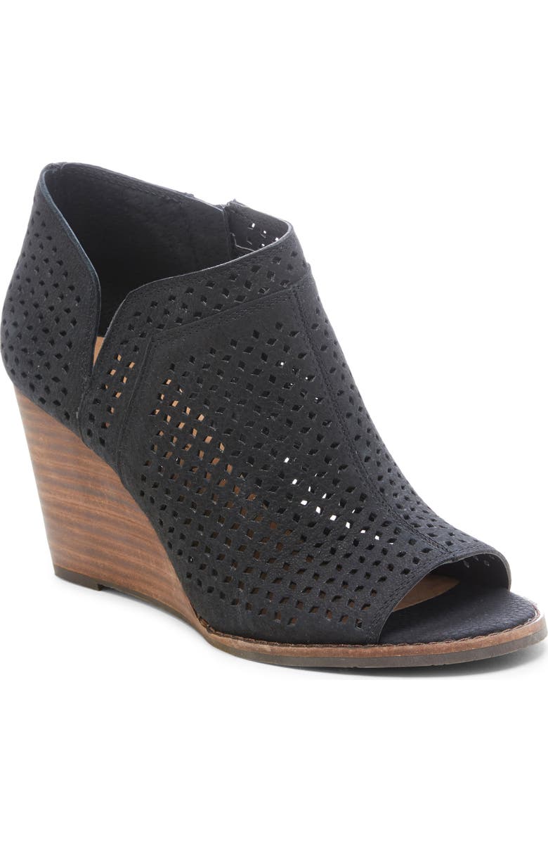 Lucky Brand Jazley Wedge Bootie, Main, color,