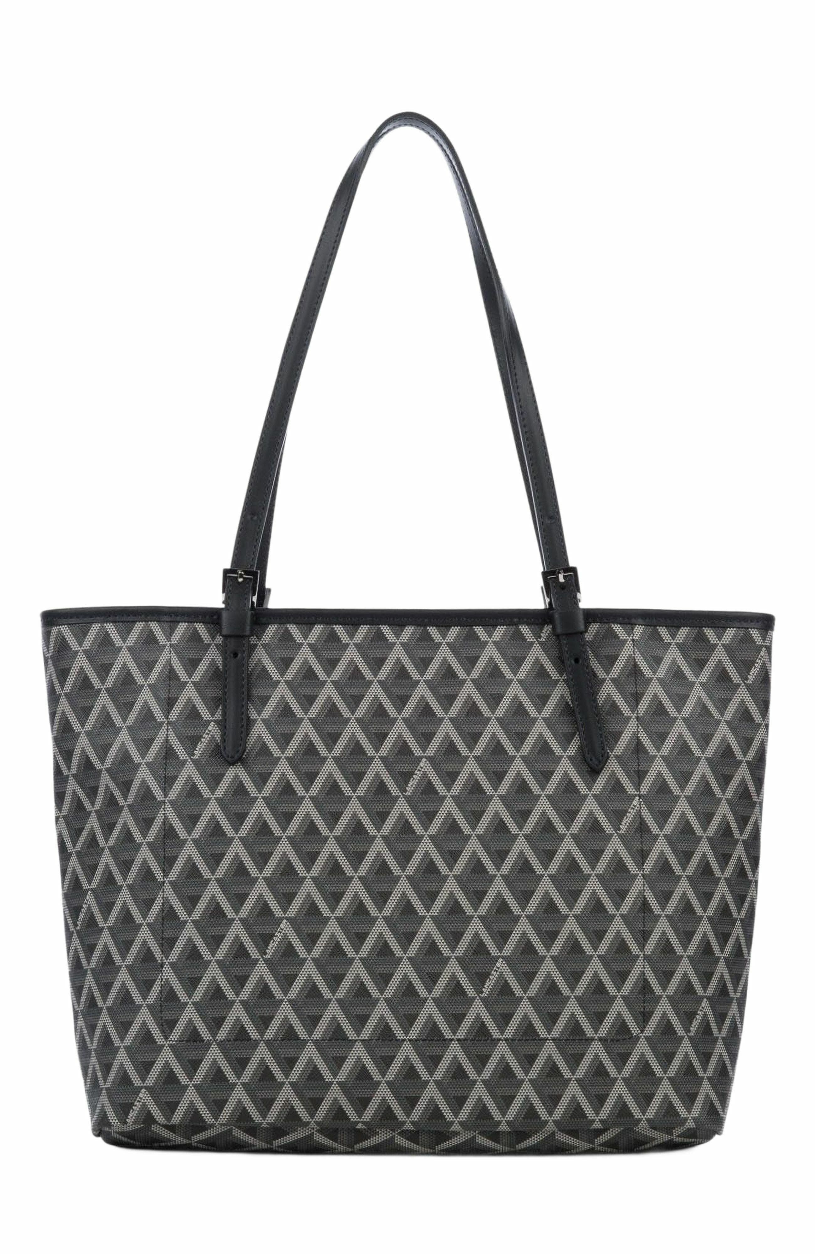 Lancaster Zipped Shoulder Tote Bag M Ikon, Alternate, color, 