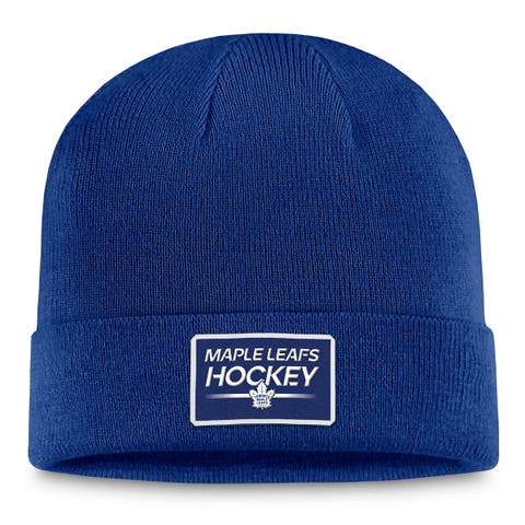 Men's Fanatics Branded  Blue Toronto Maple Leafs Authentic Pro Cuffed Knit Hat