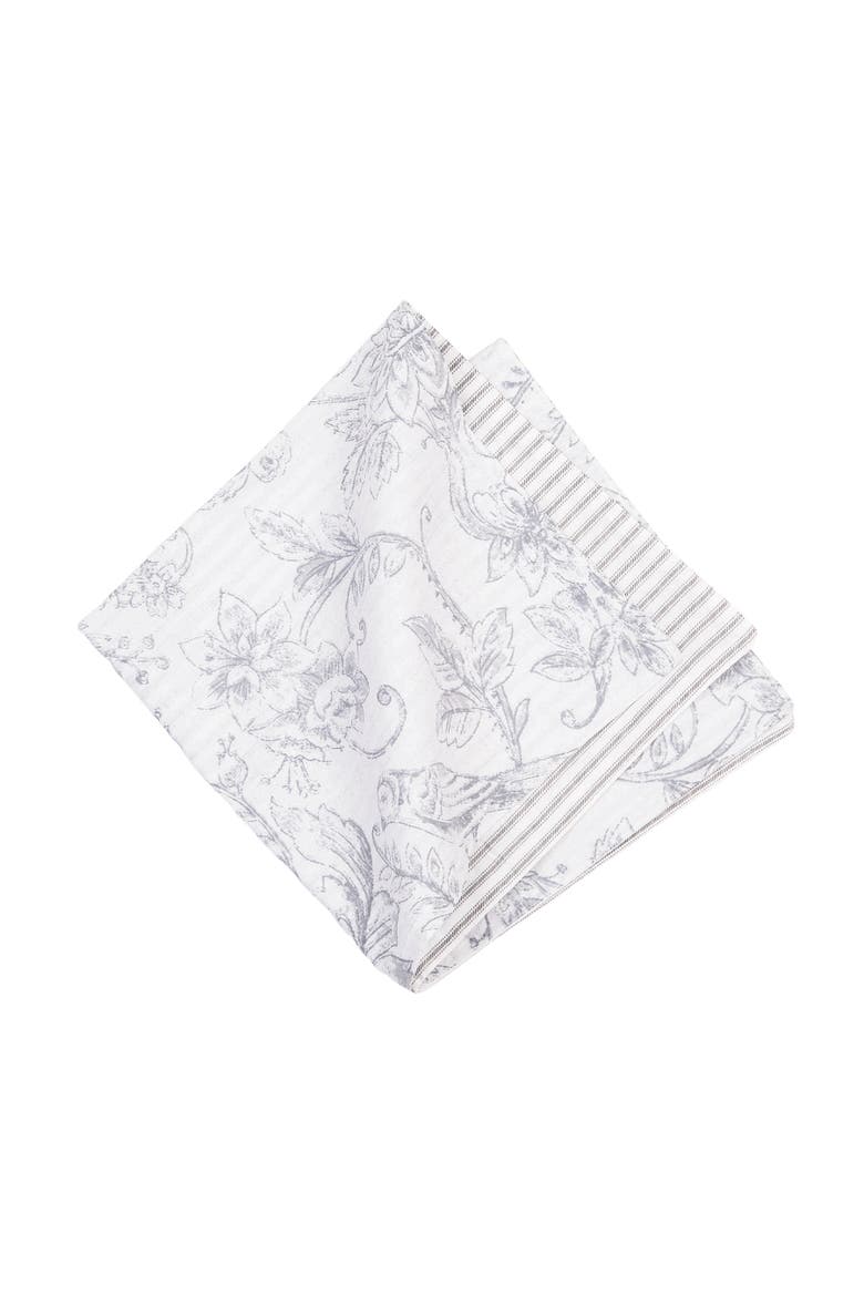Callahan Songbirds Napkin, Set of 6, Alternate, color, Purple