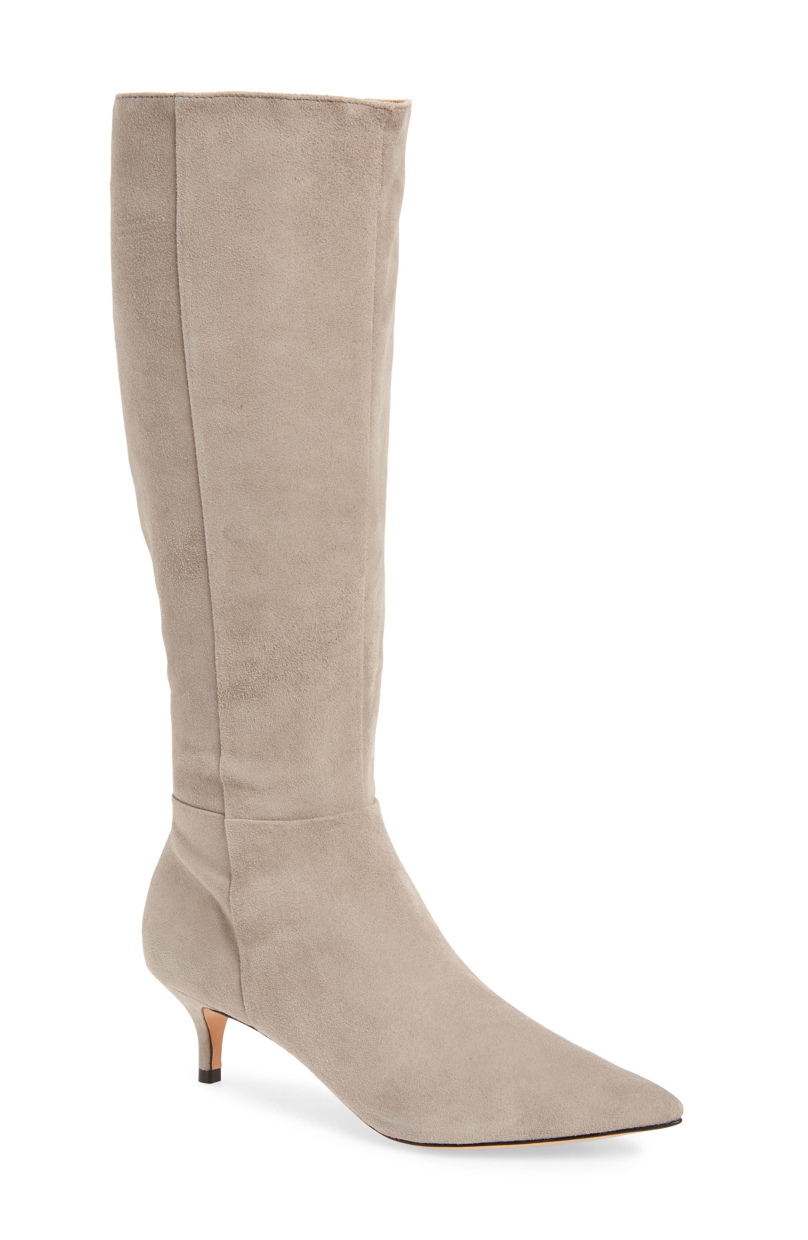 Knee High Boot, Main, color, MOUSE FABRIC