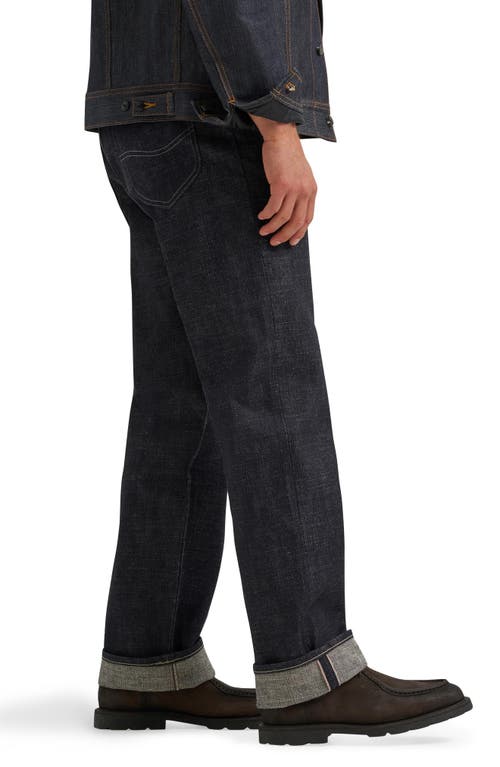 Lee 101 R Relaxed Straight Leg Jeans In Black