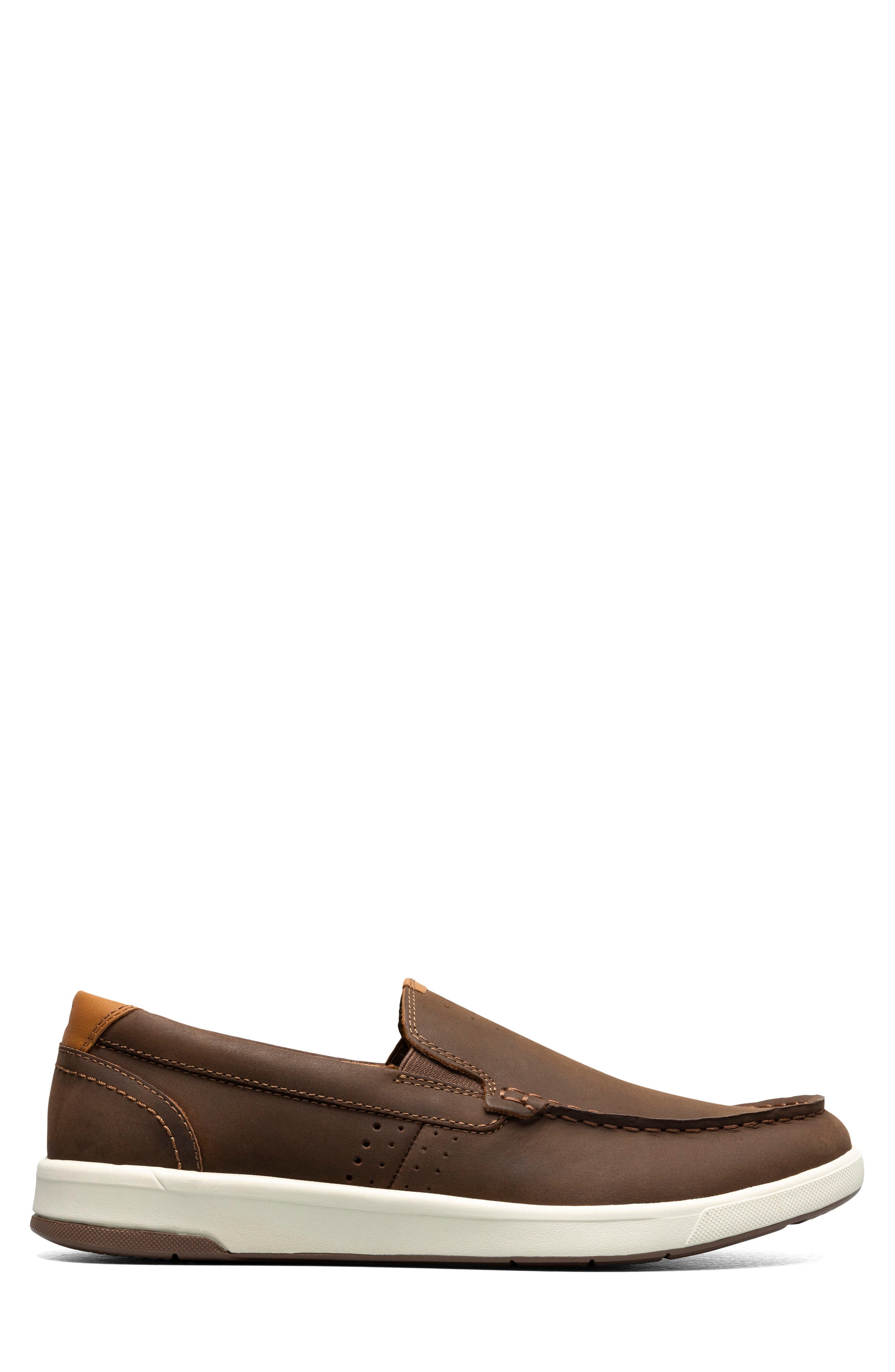 Florsheim Crossover Moc Toe Slip-On, Alternate, color, Brown