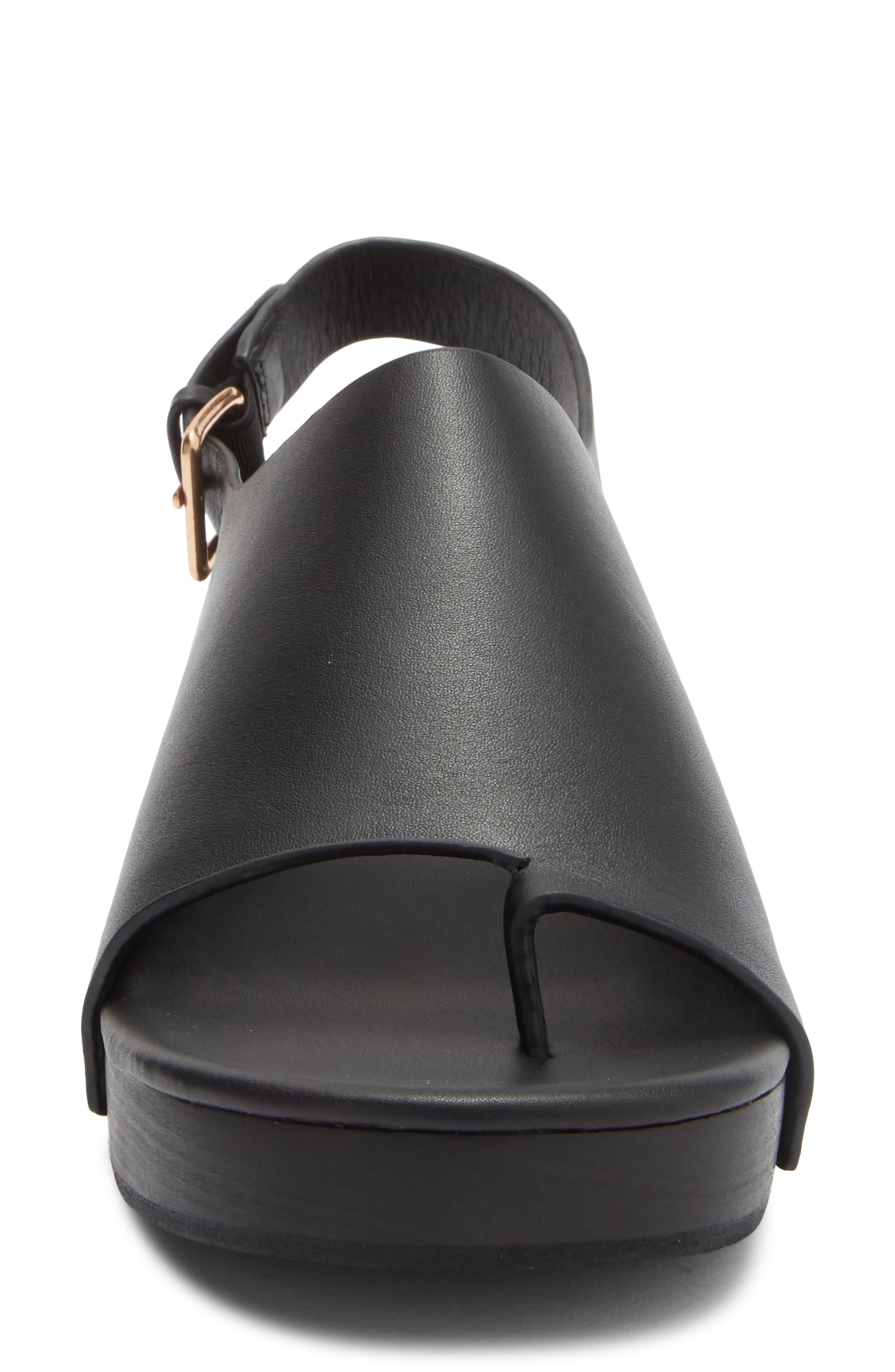 Jeffrey Campbell Pipper Slingback Platform Sandal, Alternate, color, Black