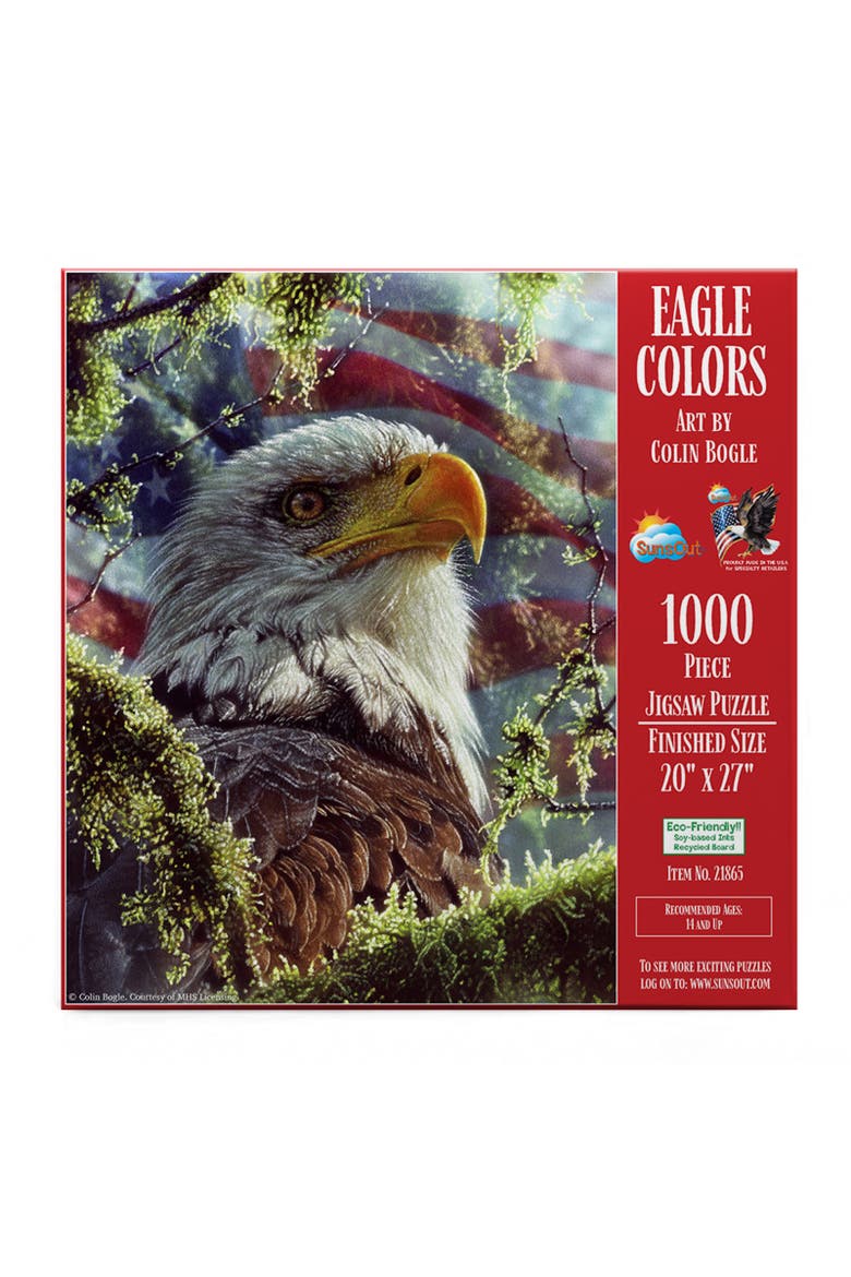 Eagle Colors 1000 piece Jigsaw Puzzle for Adults, Alternate, color, Multicolor