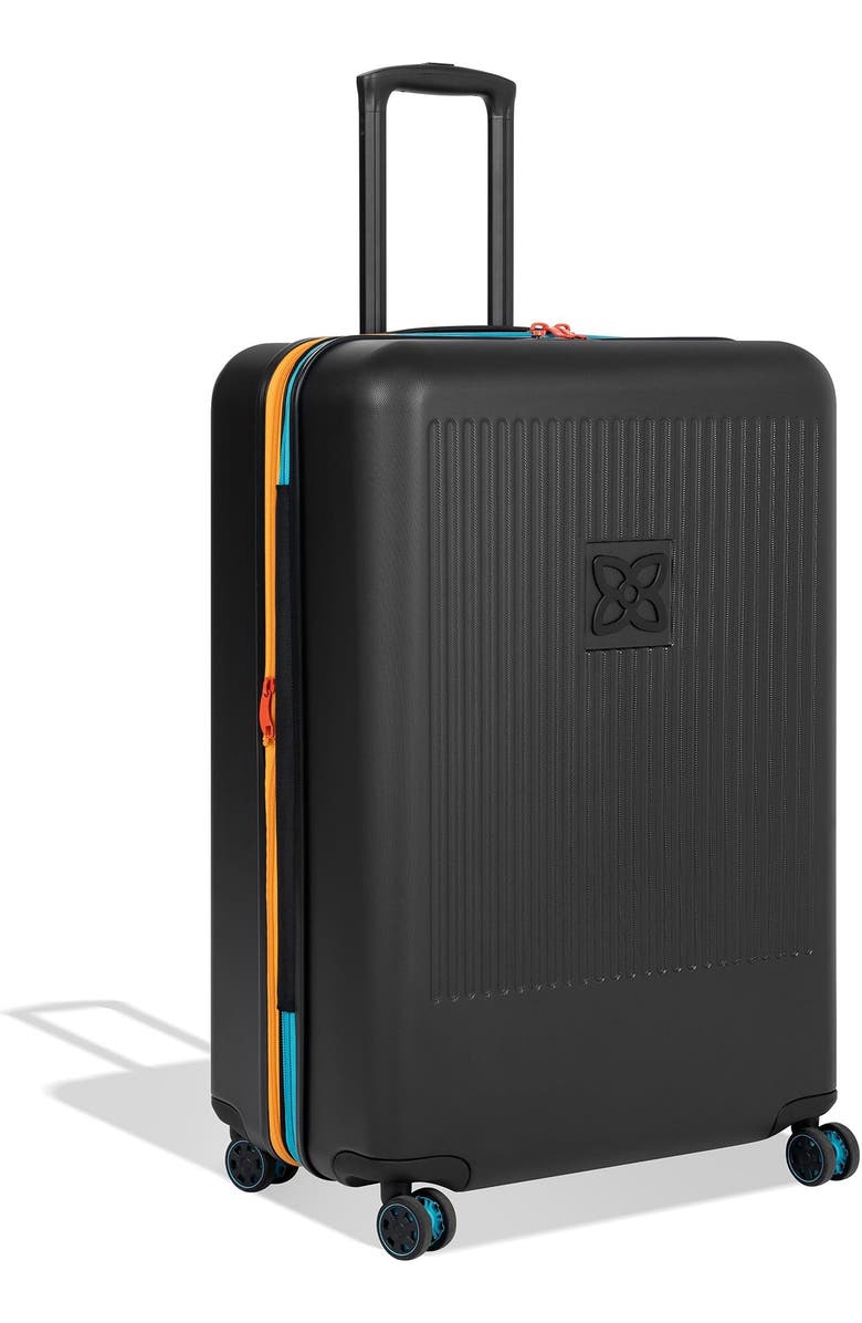 Sherpani Meridian 29 Inch Large Checked Travel Hardside Luggage, Main, color,