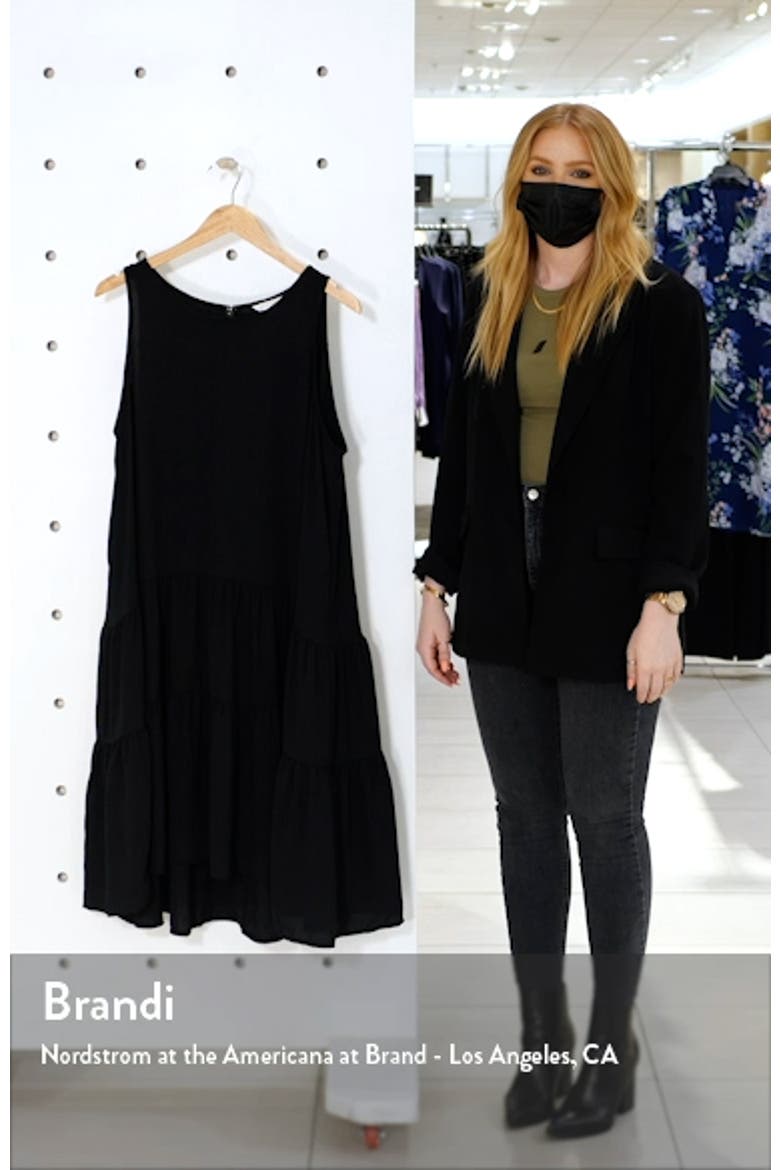 Tiered Sleeveless A-Line Dress video