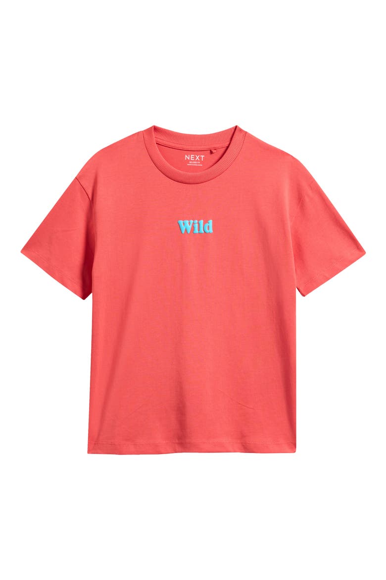 Kids' Wild Graphic T-Shirt, Main, color, ORANGE