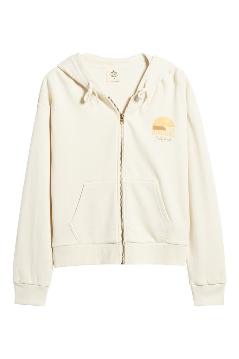 Line-Up Cotton Graphic Zip-Up Hoodie, Alternate, color, CALIFORNIA BONE