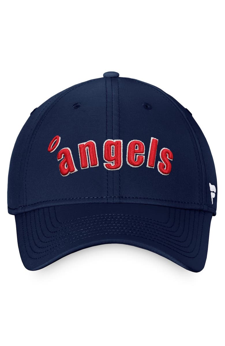 FANATICS Men's Fanatics Branded Navy California Angels Cooperstown Core Flex Hat, Alternate, color,