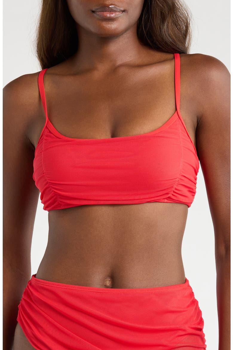 Mazina Bikini Top, Main, color, SOLID RED