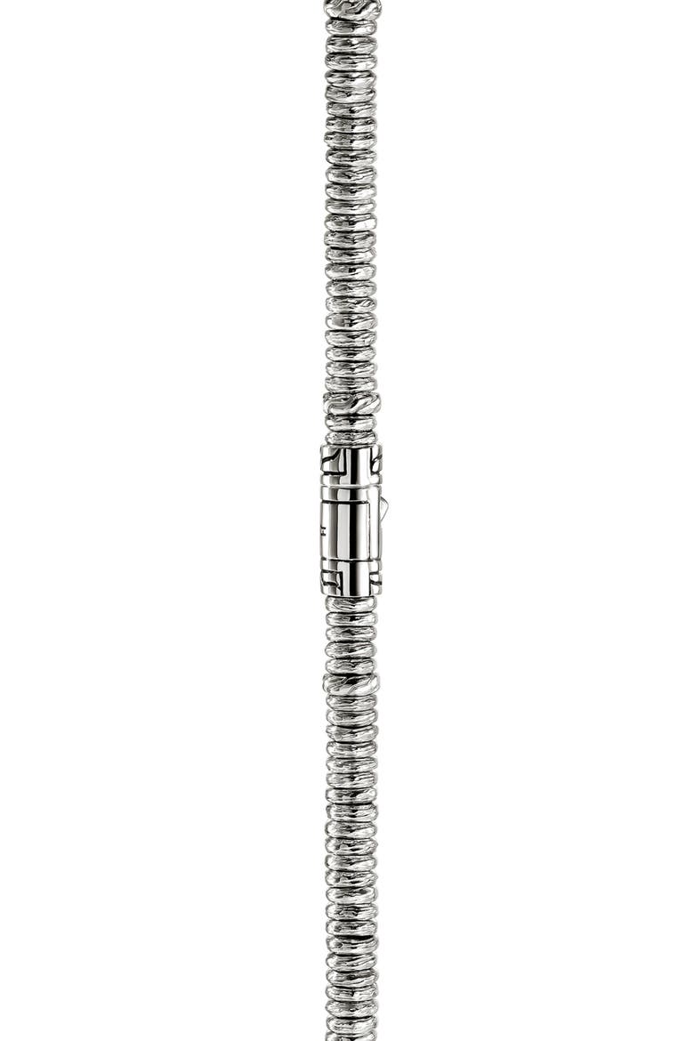 JH Lovestruck™ Heishi Pendant Necklace, Sterling Silver, Lab-Grown Diamond, 2.0TCW, Alternate, color, SILVER