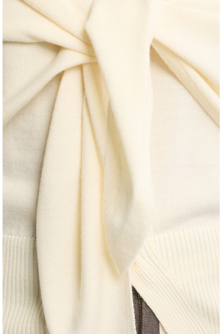 Amal Cardigan, Alternate, color, IVORY
