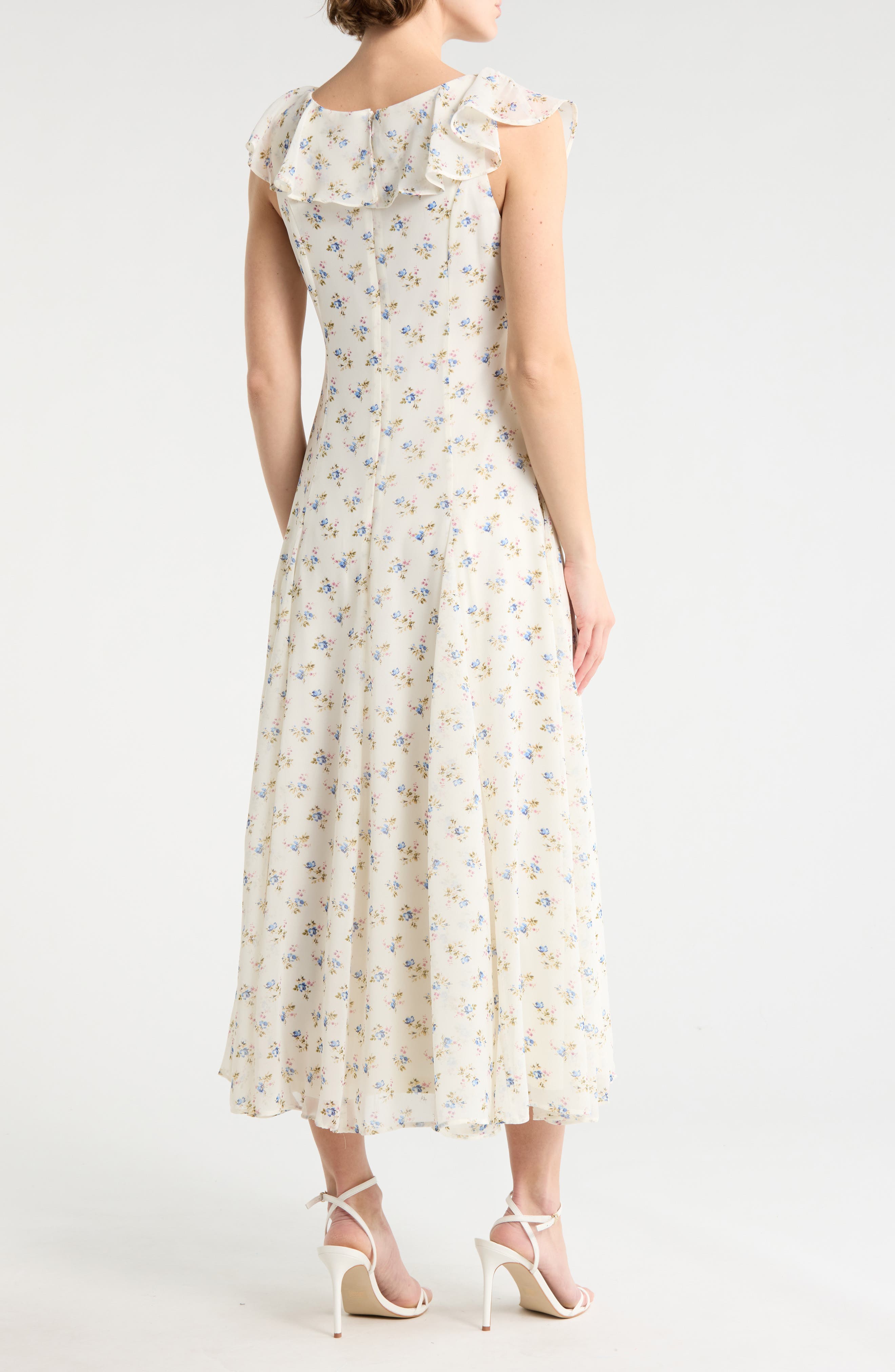 Ruffle Godet Maxi Dress - image 2