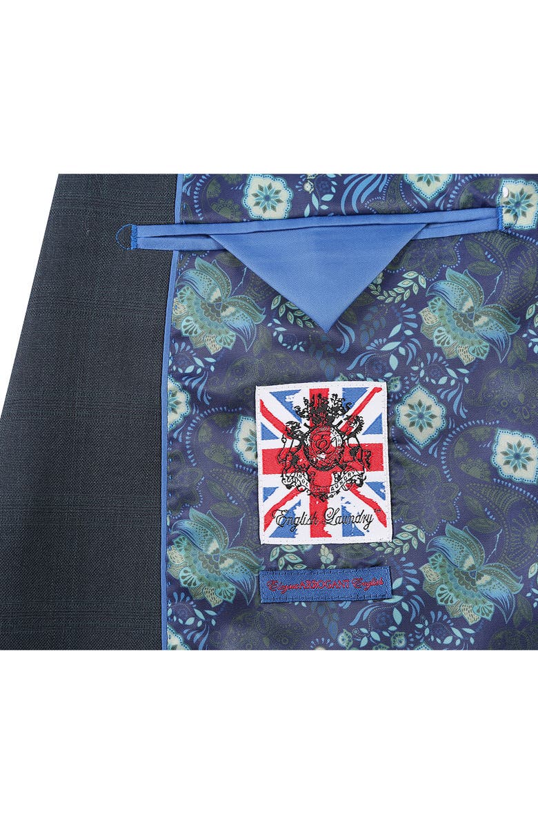 English Laundry Two-Button Flat Front Suit, Alternate, color, Green