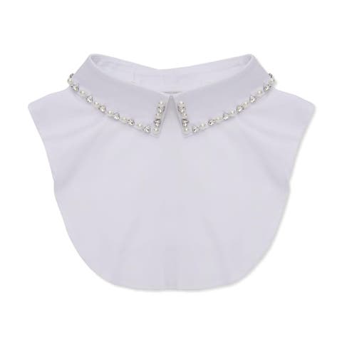Geo Pearl Crystal Collar
