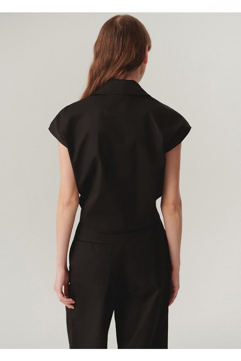 Kimberly Embellished Shirt, Alternate, color, BLACK