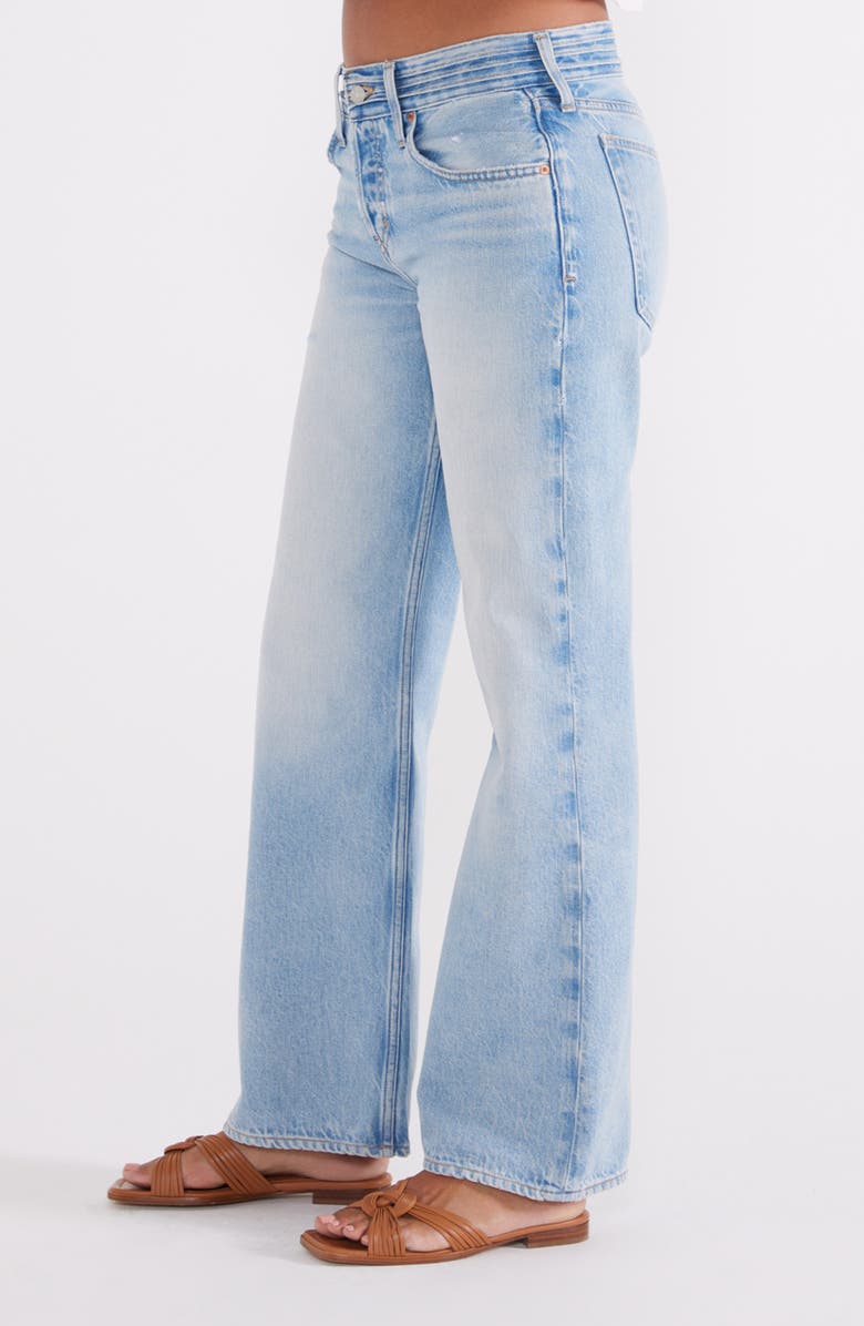 ÉTICA Bianca Banded High Waist Bootcut Jeans, Alternate, color,