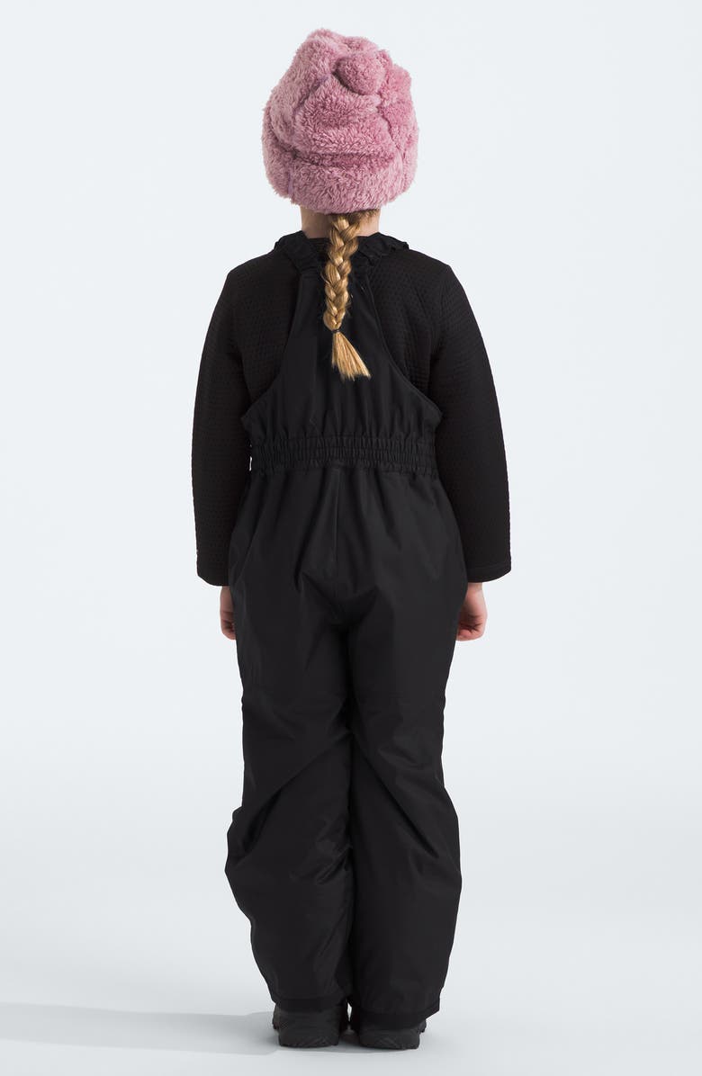 The North Face Kids' Freedom Insulated Waterproof Snow Bibs, Alternate, color, Tnf Black