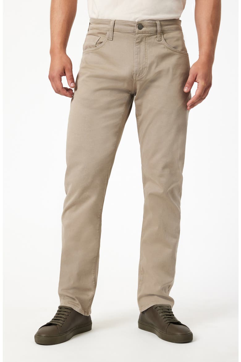 Zach Straight Leg Casual Twill Pants, Main, color, SAND CASUAL TWILL