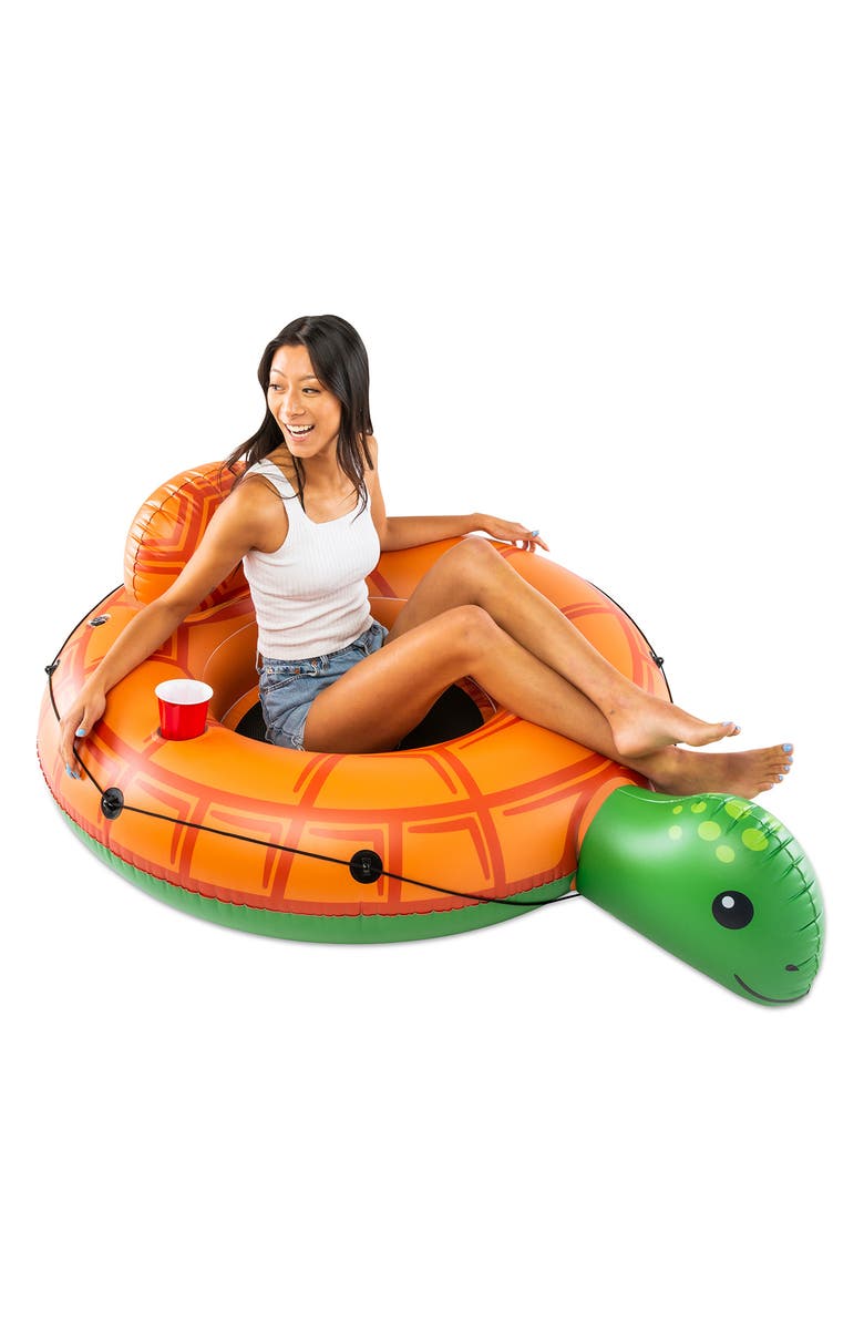 BigMouth Inc Turtle River Tube, Alternate, color,