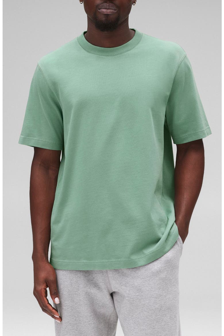 Midweight Jersey T-Shirt, Main, color, SAGE