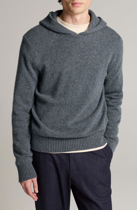 Melange Cashmere Hoodie