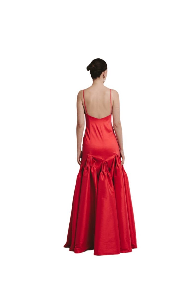 SEZ Triana Dress, Main, color, Scarllet