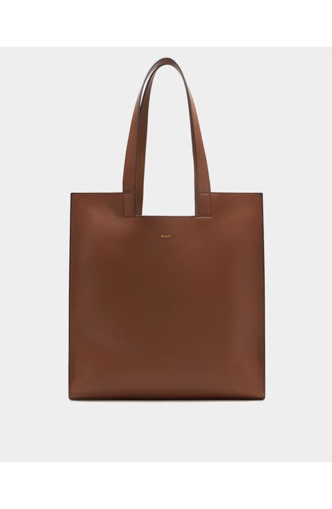 Easy Bally Tote Bag in Calf Leather