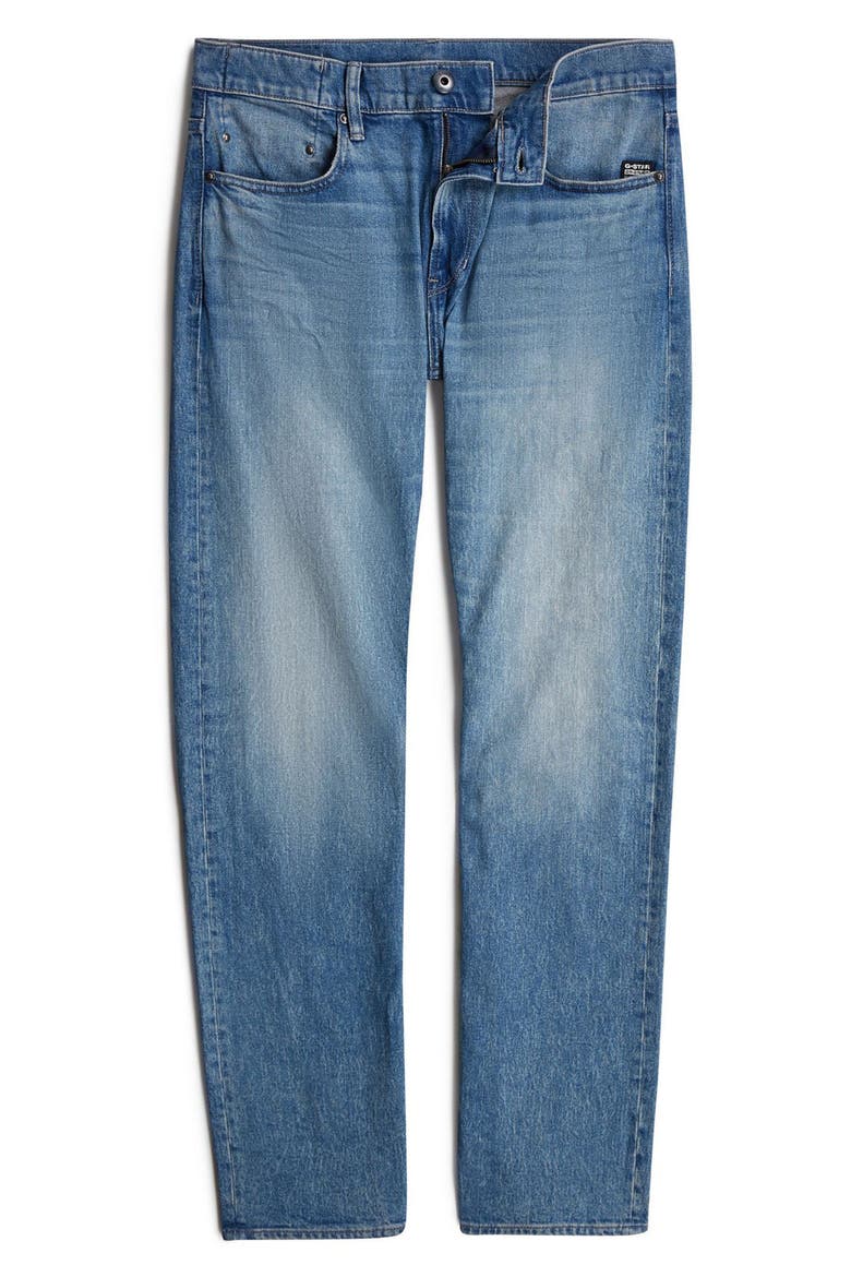 Mosa Straight Jeans, Alternate, color, SUN FADED BLUE DONAU