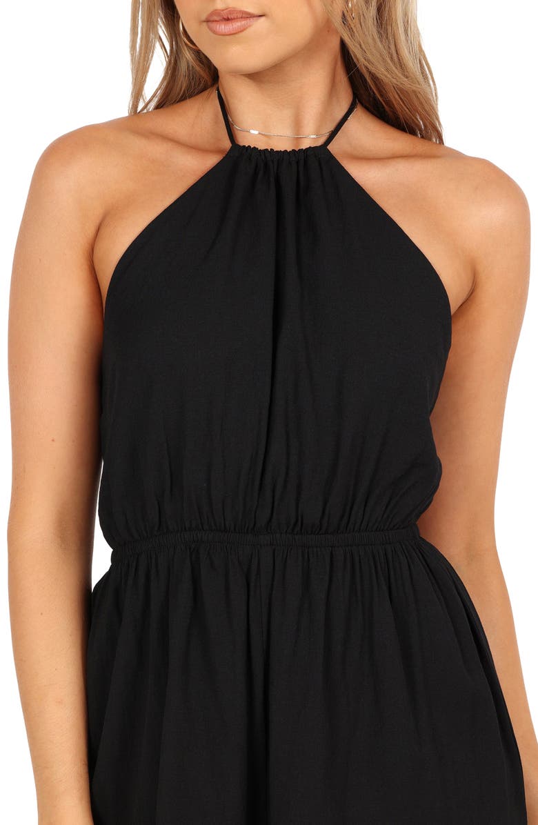 Petal & Pup Irvine Halter Wide Leg Jumpsuit, Alternate, color, 