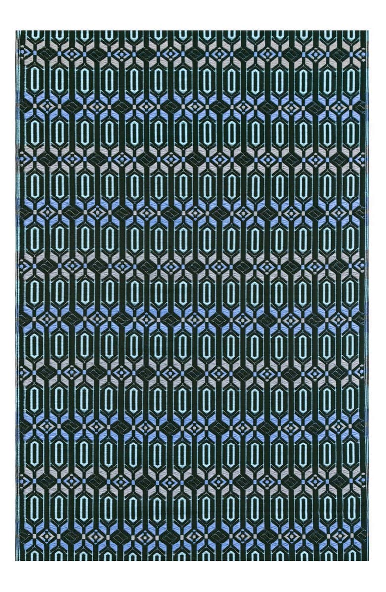 Mad Mats Moroccan Dark Periwinkle, Main, color, Purple And Dark Grey