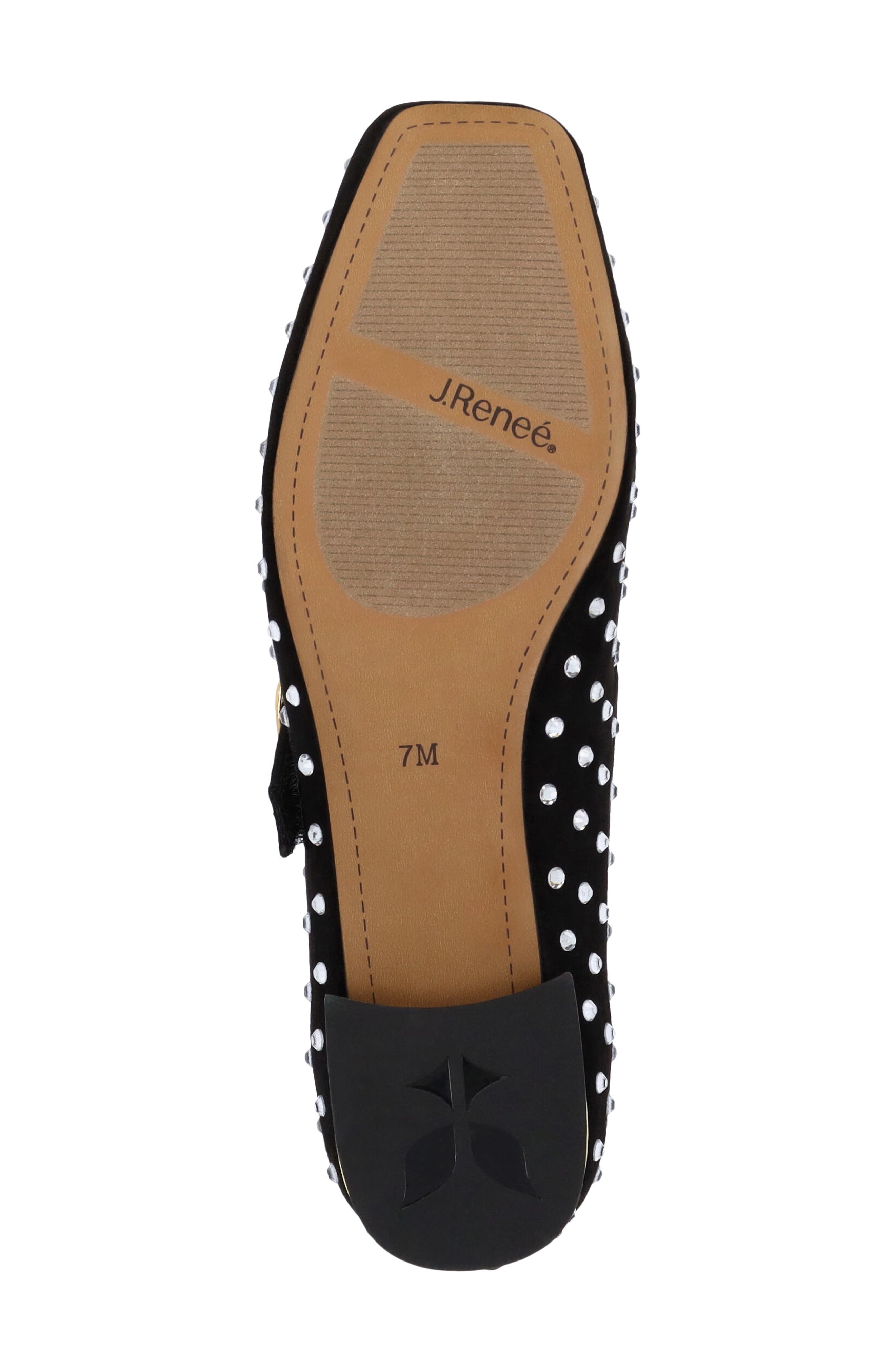 J. Reneé Faron Mary Jane Flat, Alternate, color, Black