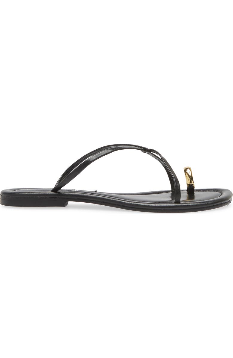 Jeffrey Campbell Pacifico Slide Sandal, Alternate, color, Black Gold